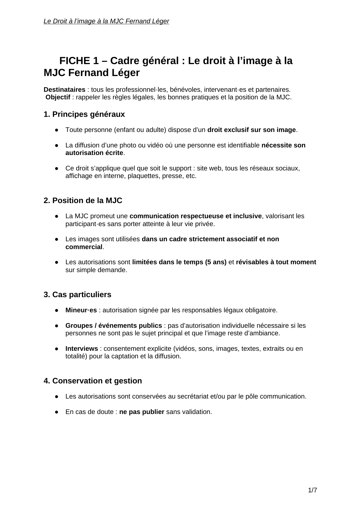 Droit à l'image